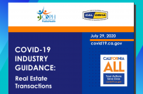 CAR Covid-19 Industry Guidance for Real Estate Transactions