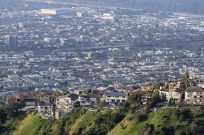 Hilltop homes in the Verdugo Hills area of Glendale California.