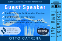 Otto Catrina CAR - Town Hall Guest Speaker
