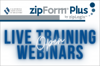 zipForm Training Webinars