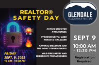 Realtor Safety Day Sep 9, 2022, 10am