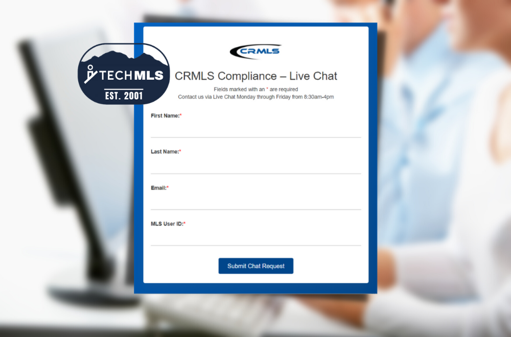 iTech-CRMLS Live Chat Support