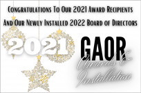 2021 Awards & Installation Event