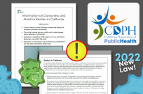 California Department of Public Health - Dampness and Mold Law