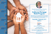 The California Mortgage Relief Program Virtual Workshop with Sen. Anthony Portantino