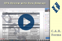 New C.A.R. Forms with Rick Bonyadi