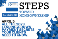 Steps To Home Ownership - April 2023