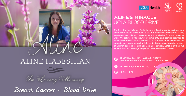 Blood Drive In Loving Memory of Aline Habeshian