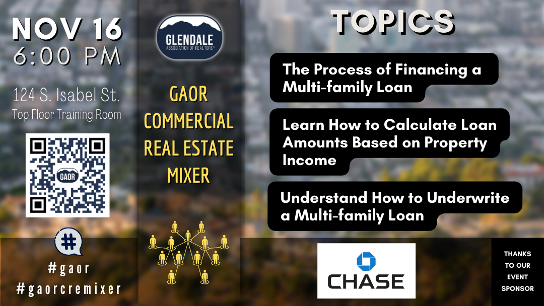 GAOR CRE Mixer November 2023 JP Morgan Chase