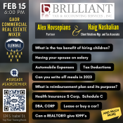 CRE 2024 Feb - Brilliant Tax Advisors- Alex Hovsepian Haig