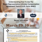 C.A.R. BRBC Training with Sevak Sohrabian
