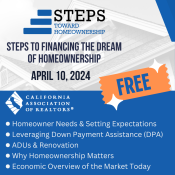 Steps Toward Home Ownership Apil 10