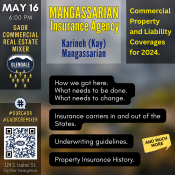 GAOR 2024 CRE Mixer April - Mangassarian Insurance Agendy