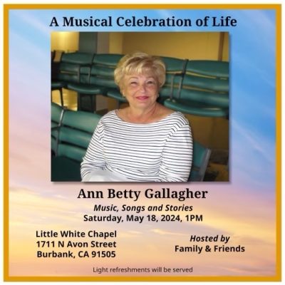 Ann Gallagher Memorial