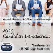 2025 Board Election Candidate Introductions - june 5