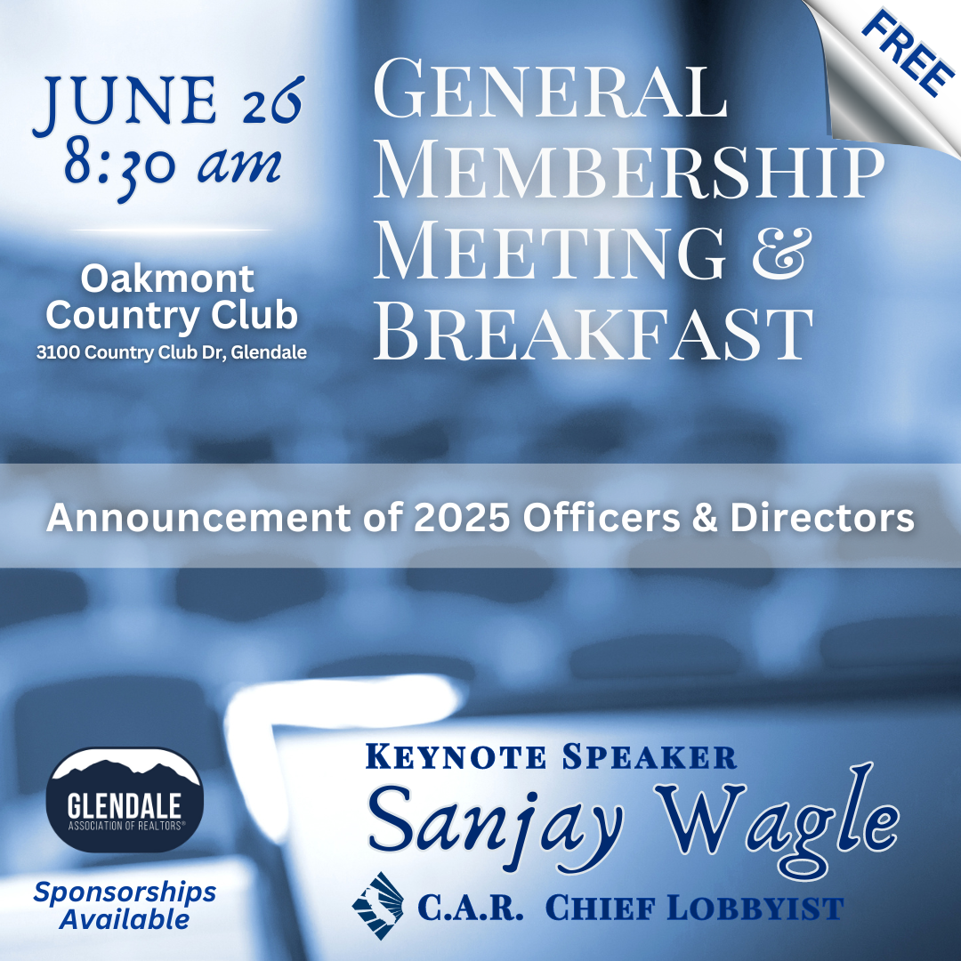 General Membership Meeting - June 26
