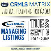 crmls training - managing listings - 2024 SEP