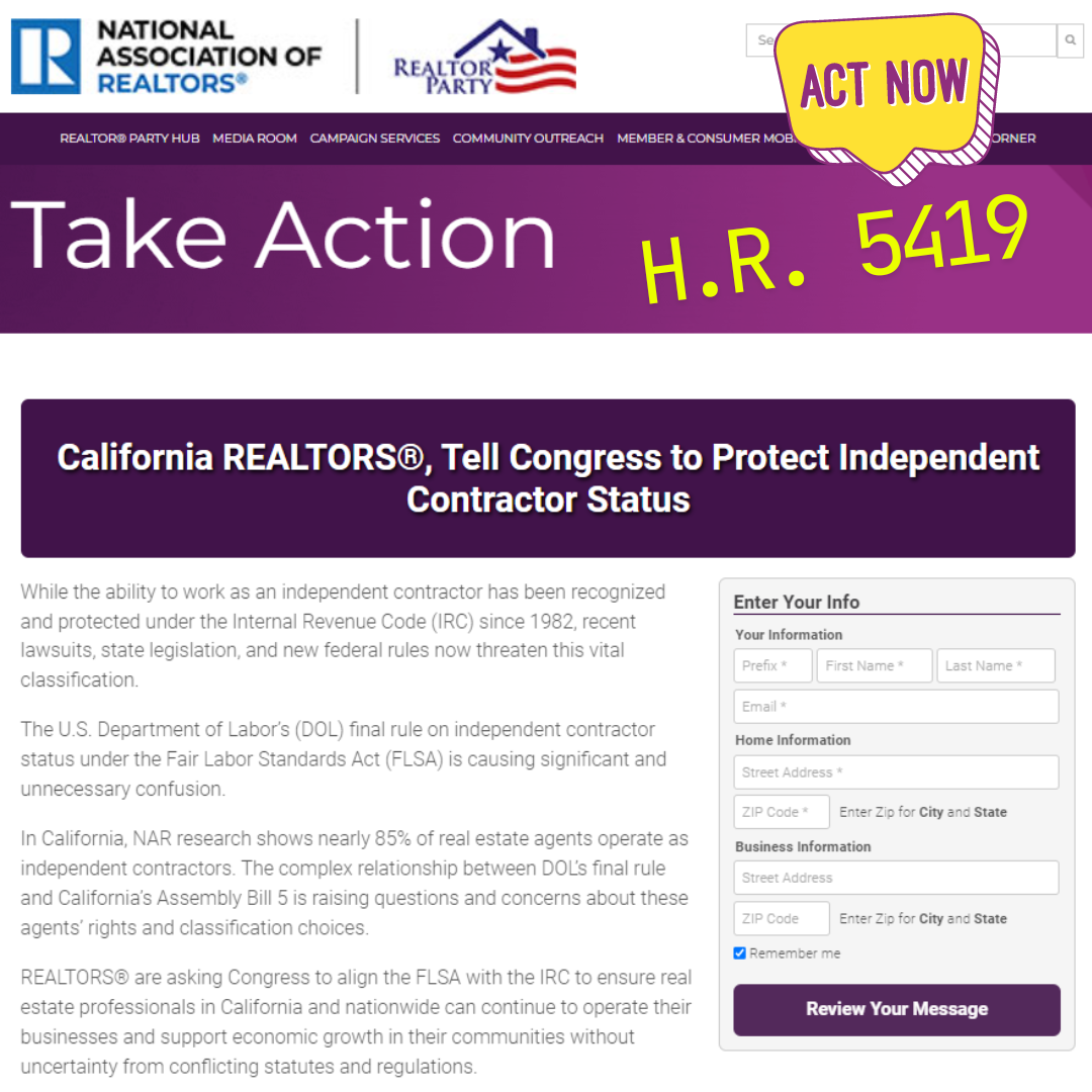 C.A.R. H.R. 5419
