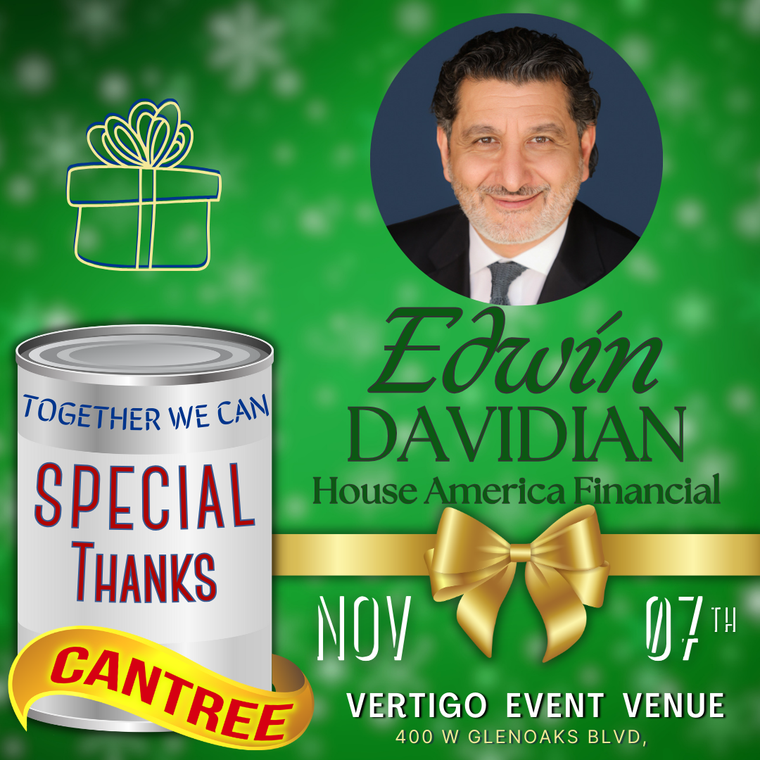 Sponsor Thanks Edwin Davidian - House America Financial