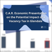 Impact of a Vacancy Tax in Glendale - CAR