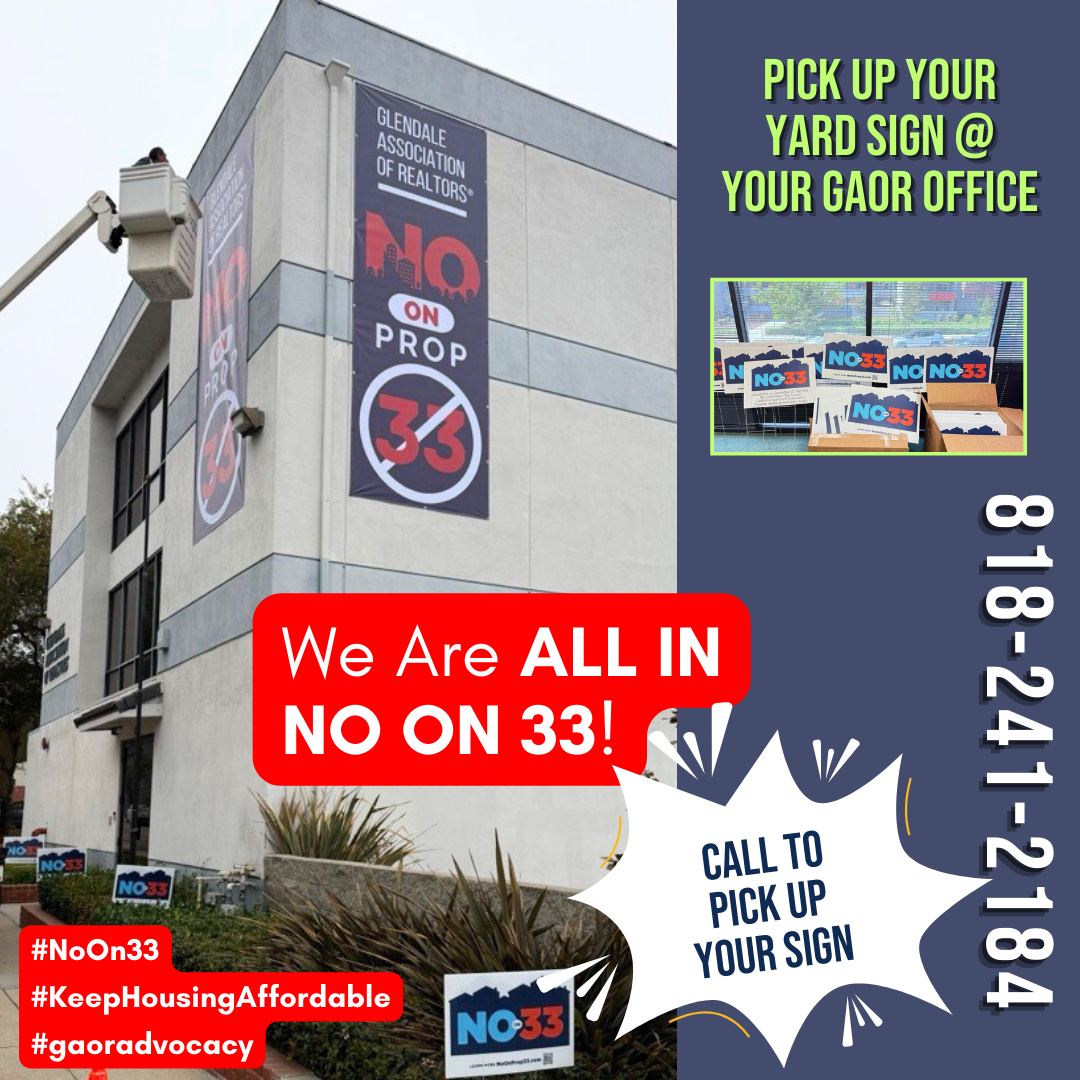 Pick Up NO on 33 Yard Signs
