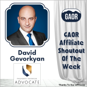 Affiliate Shoutout - David Gevorkyan