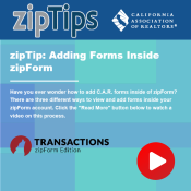 ziptip - Adding Forms Inside zipForm