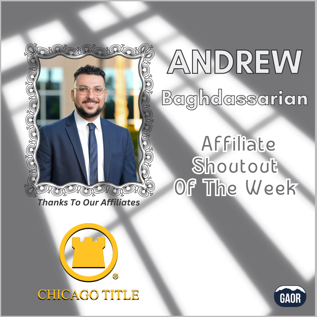 Affiliate Shoutout - Andrew Baghdassarian