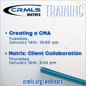 CRMLS Training - Upcoming for Jan