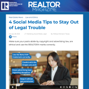 NAR Magazine - Social Media Legal Tips