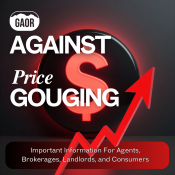 GAOR is Against Price Gouging