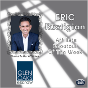 Affiliate Shoutout - Eric Rustigian