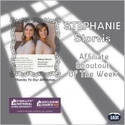 Affiliate Shoutout - Stephanie Storvis