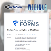 CRMLS - Skyslope Webinar Feb