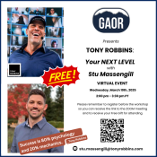 Tony Robins Stu 2025 March 19
