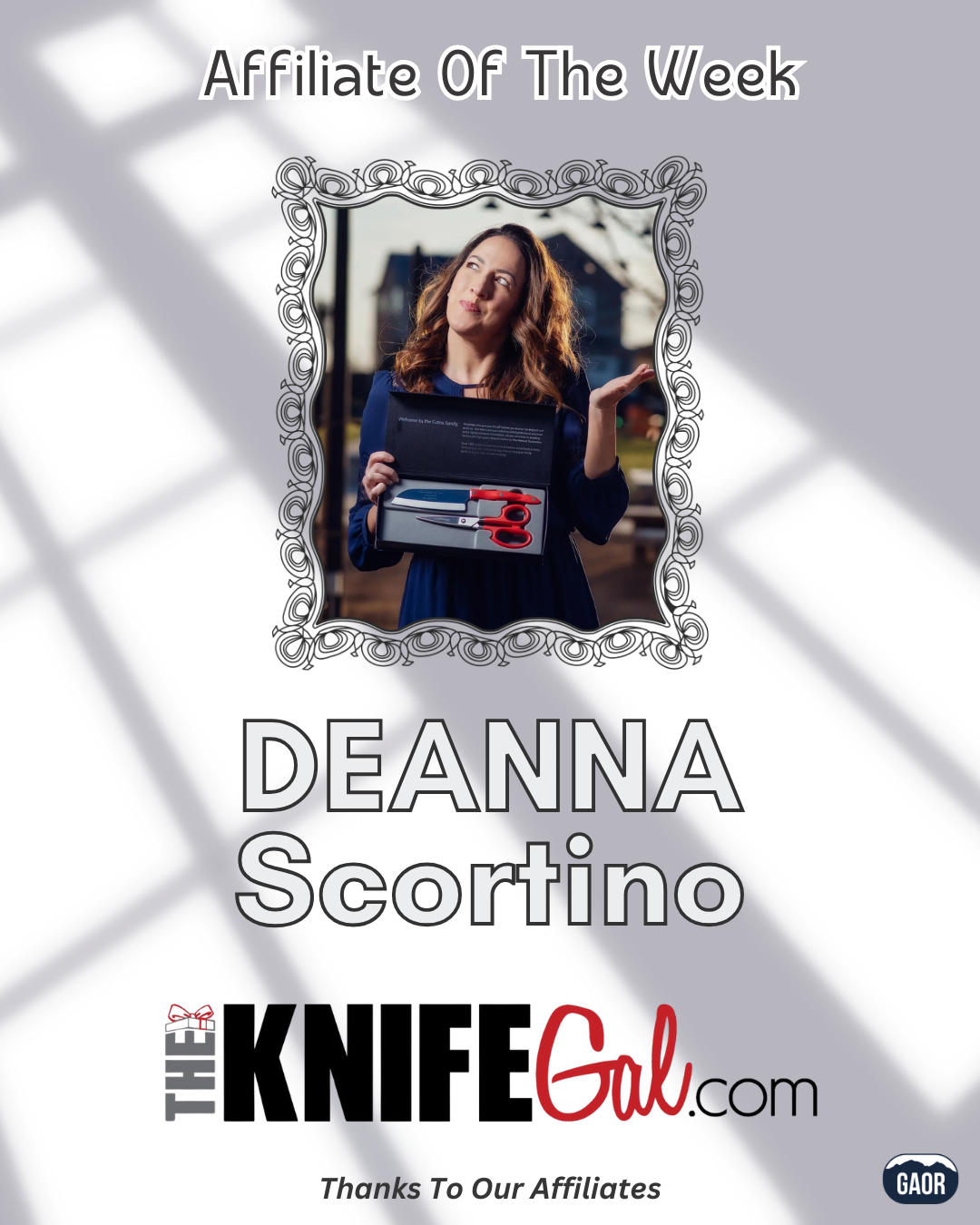 Affiliate Shoutout - Deanna Scortino