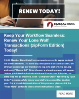zipForm Lone Wolf Renew 2025