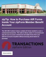 zipTip AIR CRE Forms