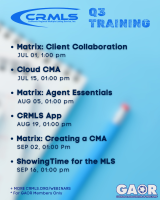 CRMLS Training 2025 Q3