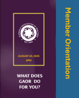 Member Orientation 2025 AUG