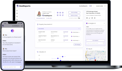 Real Reports desktop mobile