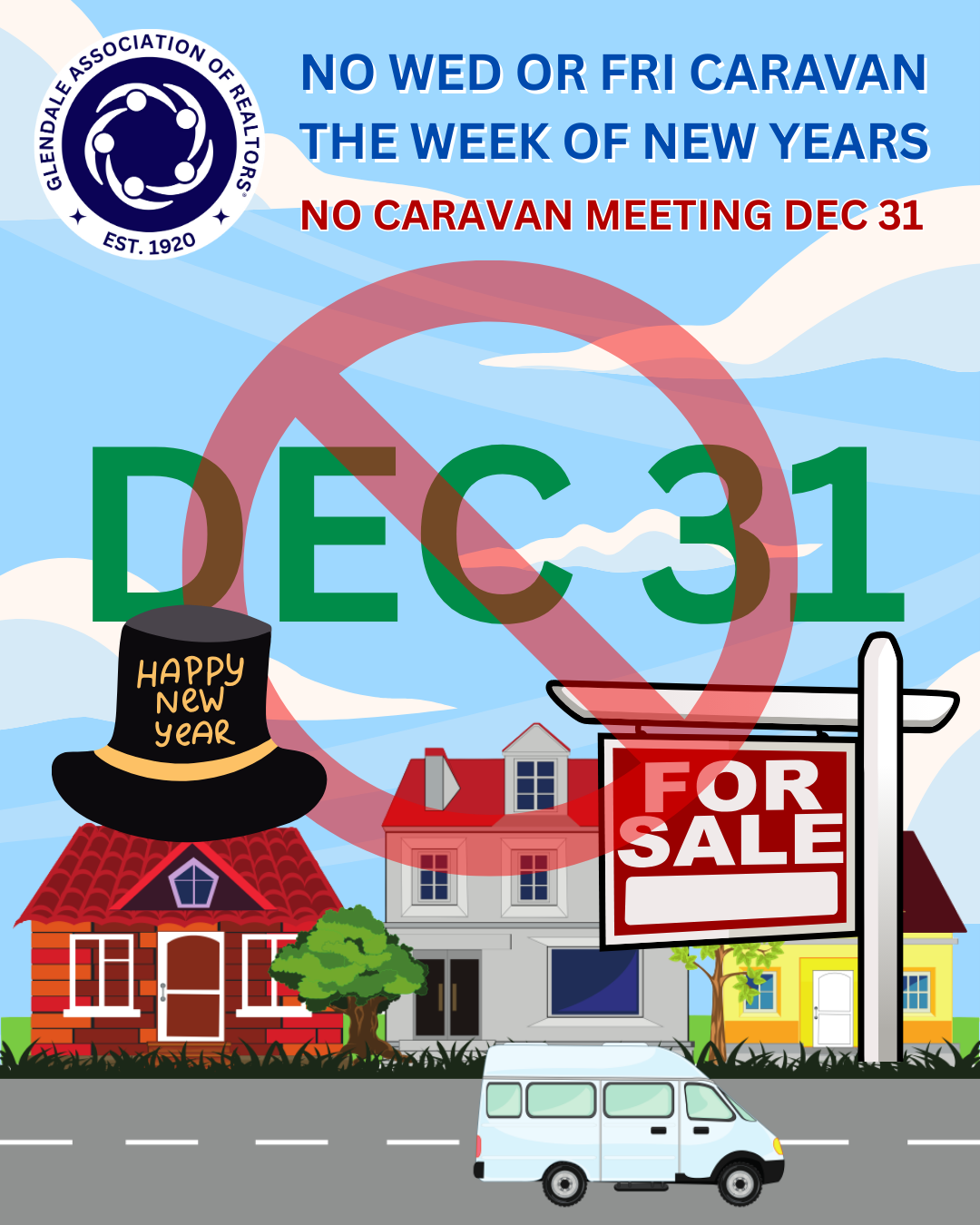 No Caravan New Years 2025