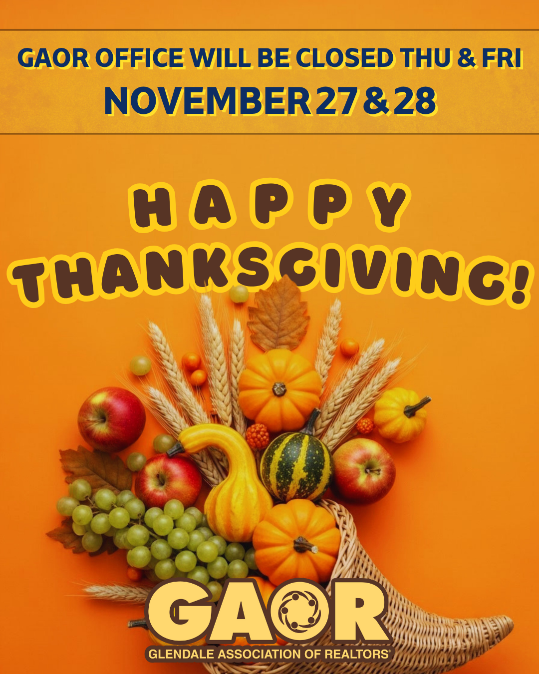 Thanksgiving Holiday 2025