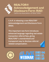 CAR RAD form Referral Fees