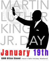 Martin Luther King MLK Jan 19 2026
