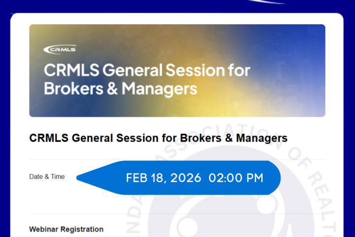 CRMLS Brokers Manager Meeting 2026 Feb 18