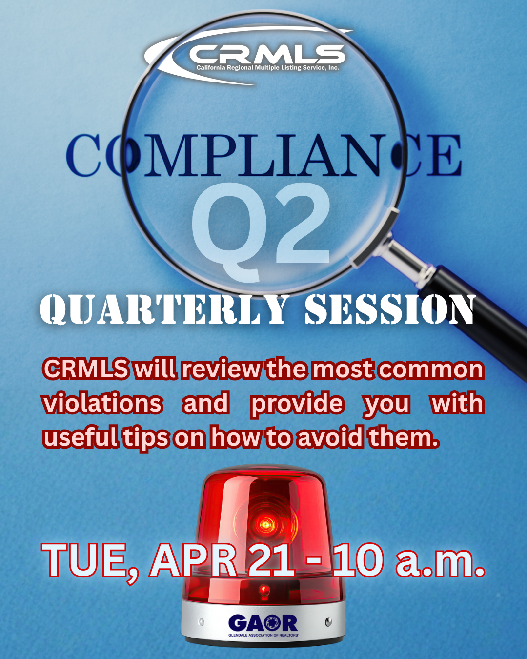 Compliance Quarterly Session - Q2