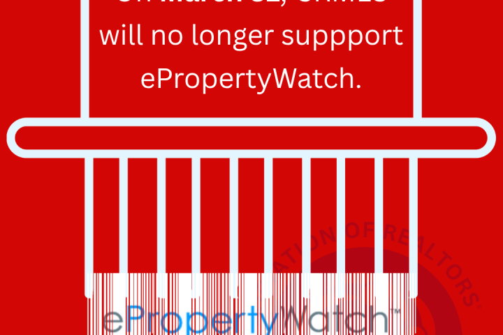 ePropertyWatch Retiring MAR 31