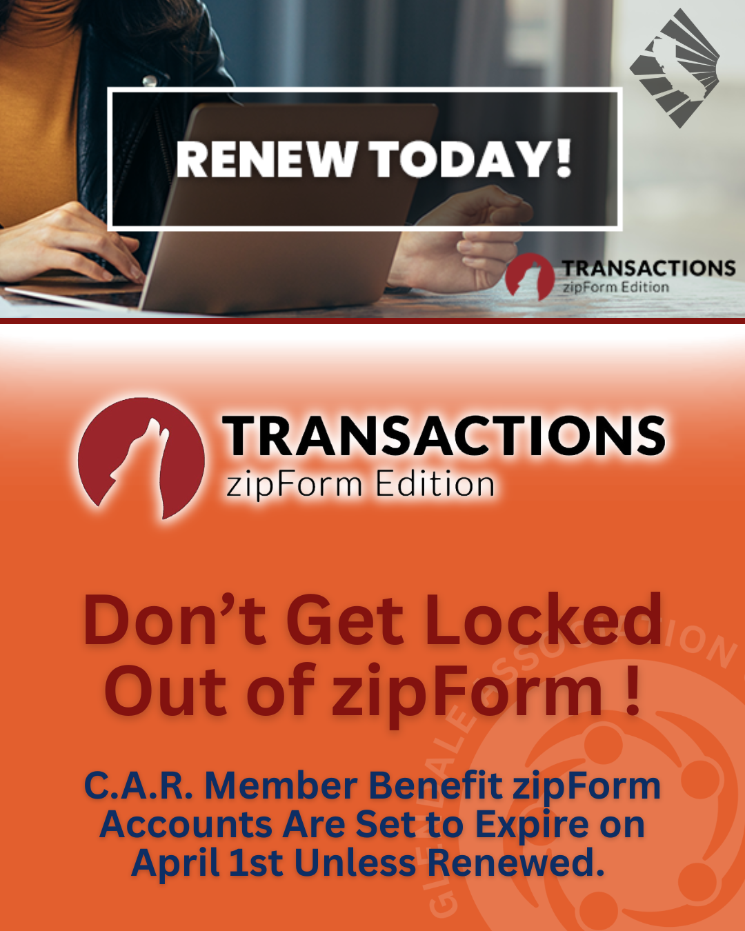 zipForm Renewal