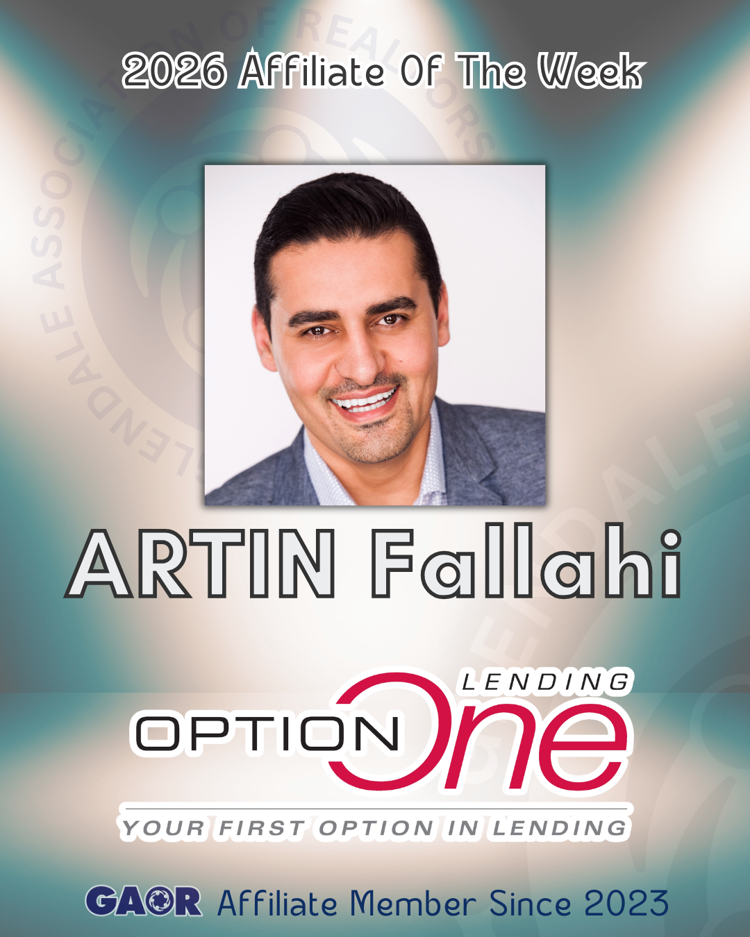Affiliate Shoutout 2026 - Artin Fallahi - 2023